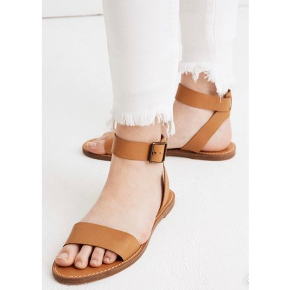 Madewell The Boardwalk Ankle-Strap Sandal Size 8